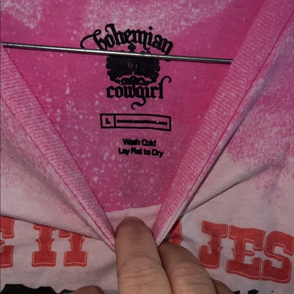 Pink Dolly Parton Graphic Tee - Short Sleeve - Picture 4 of 5